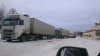 Transportation by winter road to Usinsk